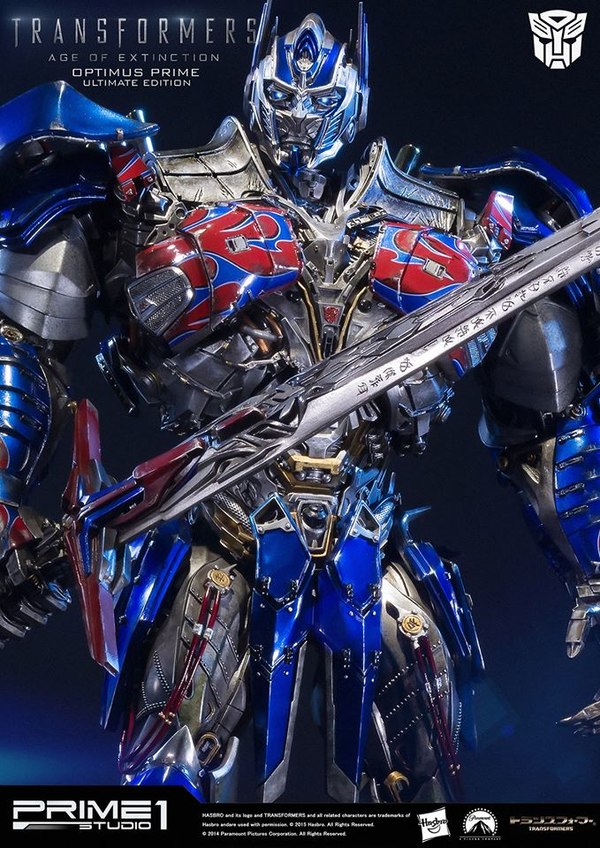 2000 MMTFM 08 Optimus Prime Ultimate Edition Transformers Age Extinction Statue From Prime 1 Studio  (2 of 50)